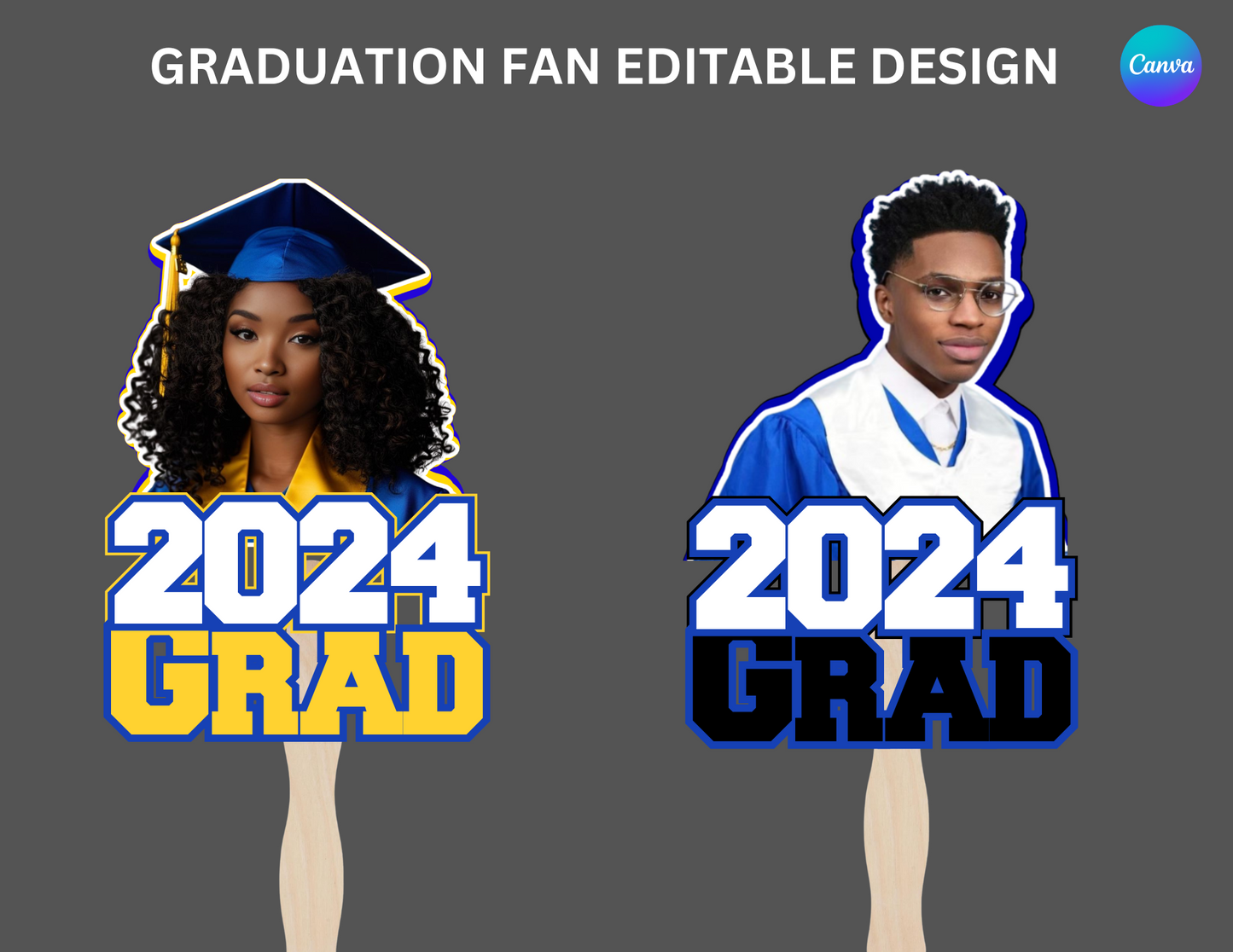 Grad Fan Mock up Design Bundle