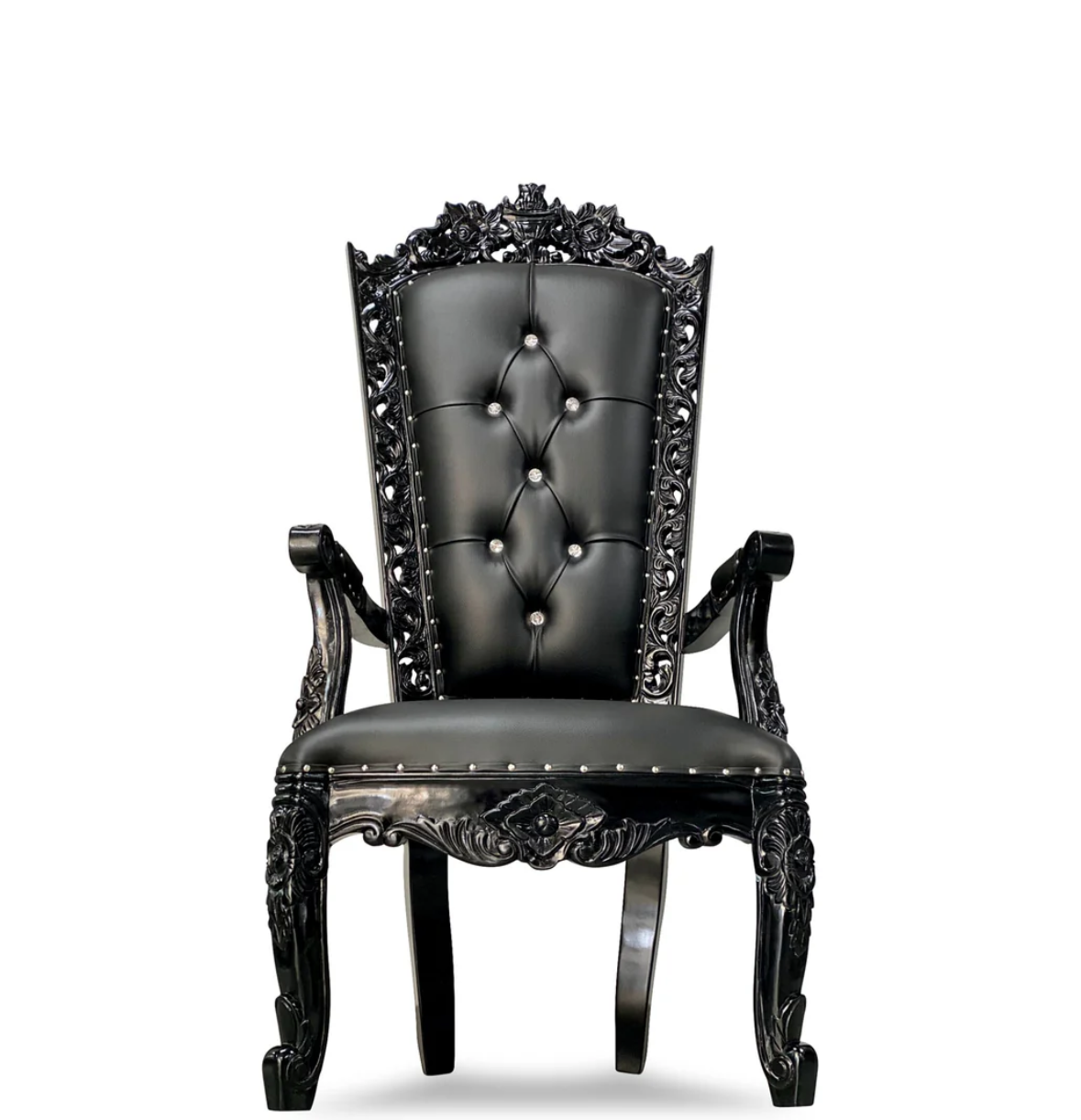 Black Throne Chair